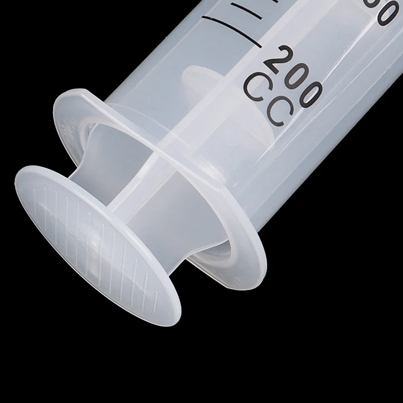 200ml Large Capacity Syringe Reusable Pump Oil Measuring With 1m Silicone Tube NEW | Обустройство дома
