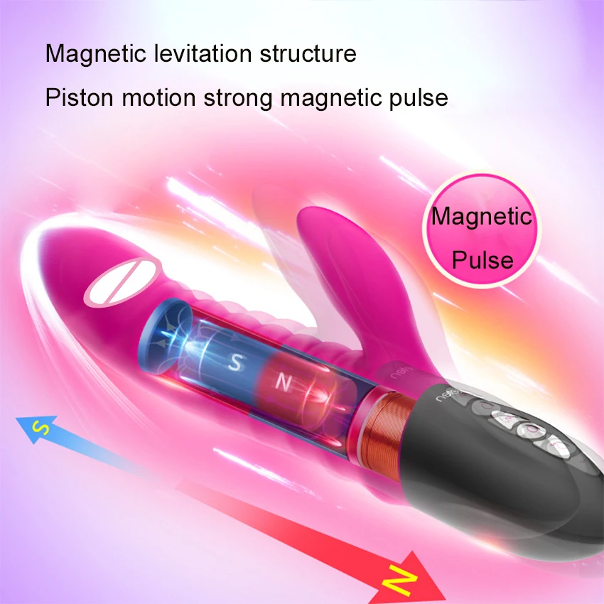 Leten Кролик Стимулятор клитора Секс вибратор секс машина Перезаряжаемые