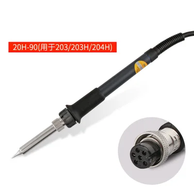 20H-90 handle Быстрый 936 936E 969 936A 969A 705 706 236 203 203H 204H TS1100A TS1200A Электрический паяльник станции ручка - Цвет: 20H-90 handle