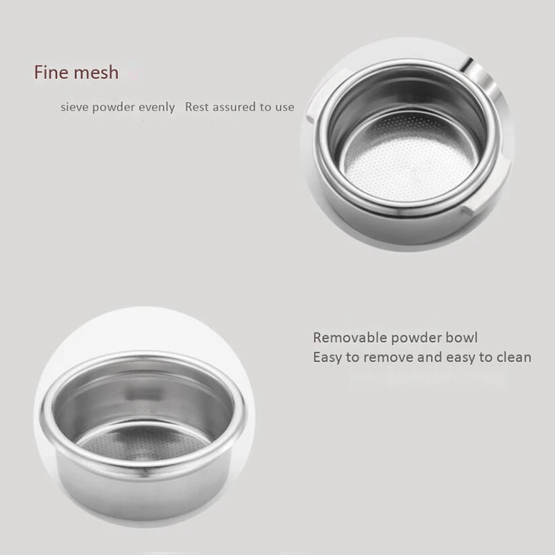 Портативная кофемашина для эспрессо из нержавеющей стали 58 мм| |