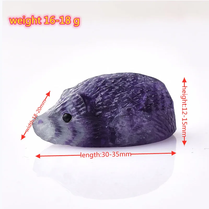 1 шт. натуральный кристалл кварца резьба Радуга Флюорит Ежик камень небольшой