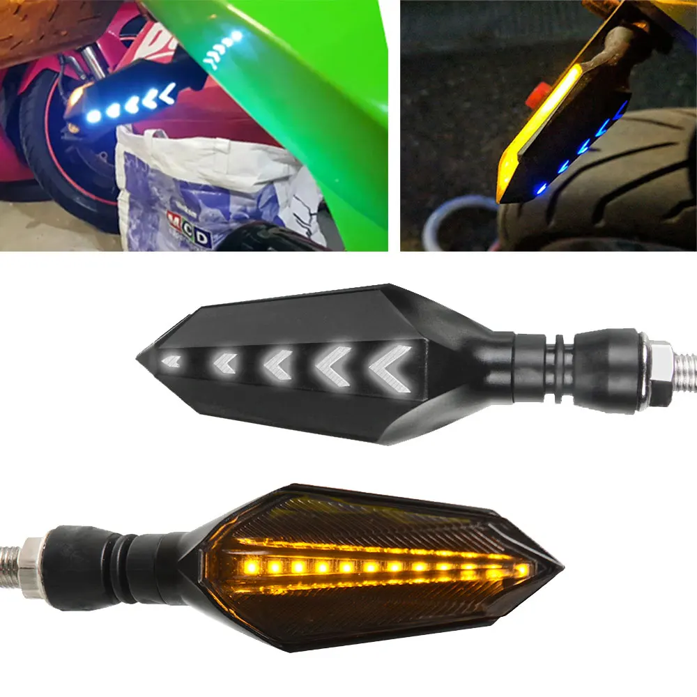 

FOR SUZUKI GSXR125 GSXR150 GSXR250 GSXR400 GSXR600 GSXR750 GSXR1000 1 pair 12V LED Motorcycle Turn Signal Indicators Lights lamp