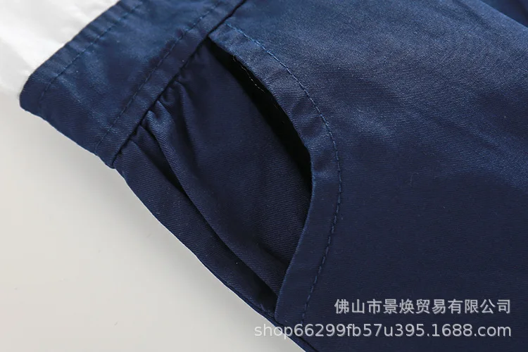 Одежда для малышей Летние Короткие хлопковые ползунки мальчиков Модный дизайн