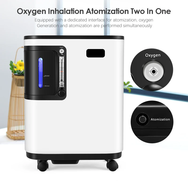 

3L/min Oxygen Making Machine Portable Oxygen Concentrator Machine Generator Air Purifier AC 220V/110V for Home and Travel Use