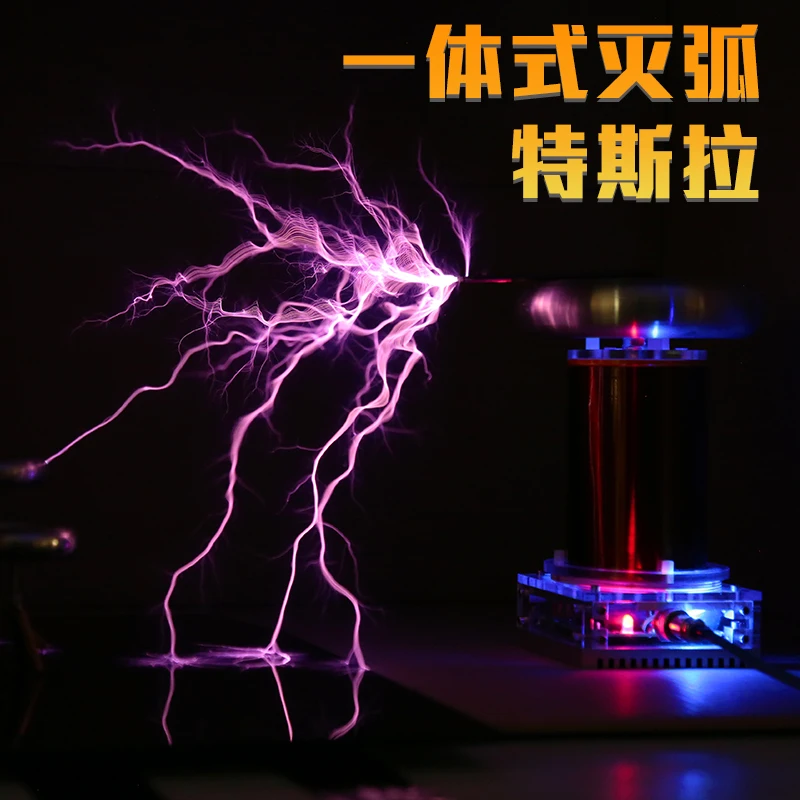 DIY музыка Тесла катушка SSTC законченный высокочастотный генератор зажигания