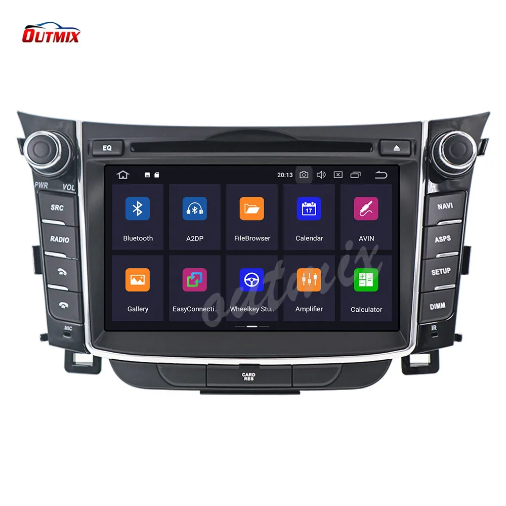 online 128g Carplay Android 10.0 Tela Dvd Player Para Hyundai I30 Elantra Gt 2012 2013 2014 + Gps Navigatio Rádio Auto Unidade De Cabeça Estéreo