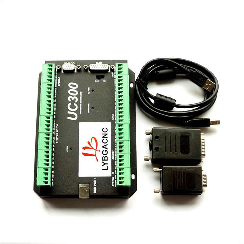 Ethernet-карта управления Mach3 UC300 деревообрабатывающий маршрутизатор 3/4/5/6 осевая