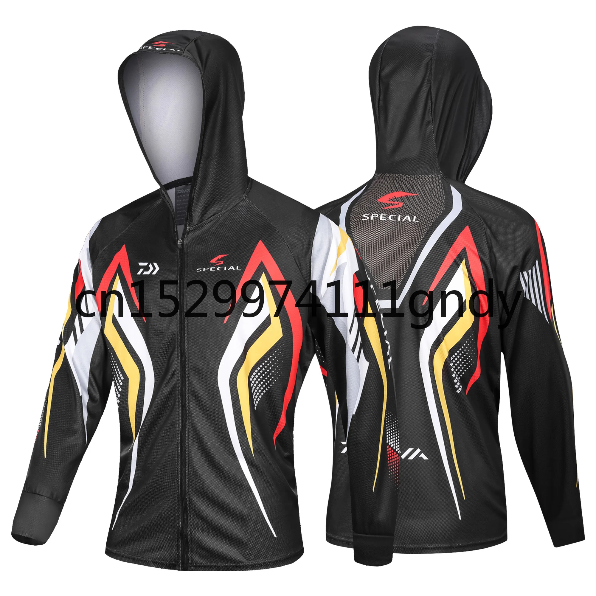 

DAIWA Fishing Clothing Long Sleeve Outdoor Breathable Fishing Shirts Anti UV Quick Dry Hooded Cycling Hunting Hiking Clothes