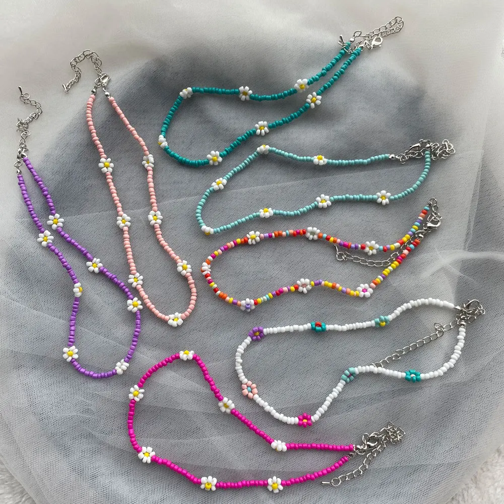 Красочные очаровательные эффектные до ключиц ожерелье в богемном стиле с