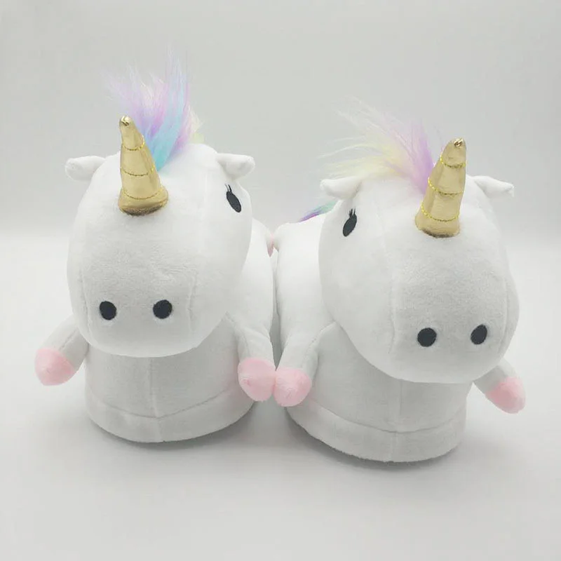 Лидер продаж зимние теплые плюшевые домашние хлопковые тапочки с изображением