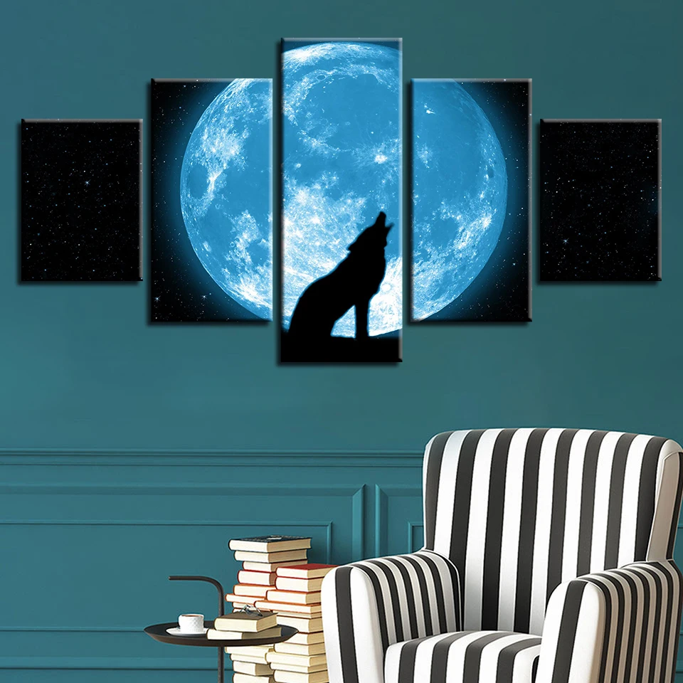 Spaceman земля Юпитер Венера Солнце Луна и Вселенная 5 шт. настенные картины для