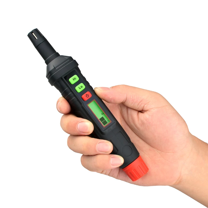

Handheld Portable Gas Leak Detector Gas Analyzer Pen Type Mini Portable PPM Meter Combustible Flammable Natural Tester 1000ppm