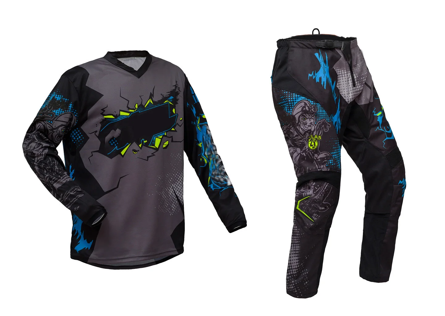 

Motocross Dirt Jersey Pants Racing Gear Set Mountain Bike Suit Motorcycle Riding combination