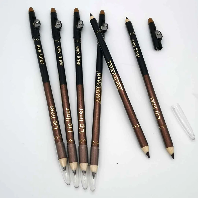 Деревянный модный карандаш для бровей простой в использовании большой бренд