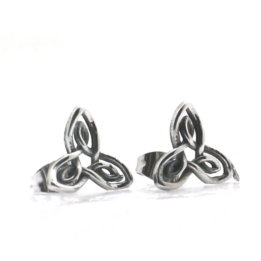 Серьги-гвоздики унисекс из нержавеющей стали 316L