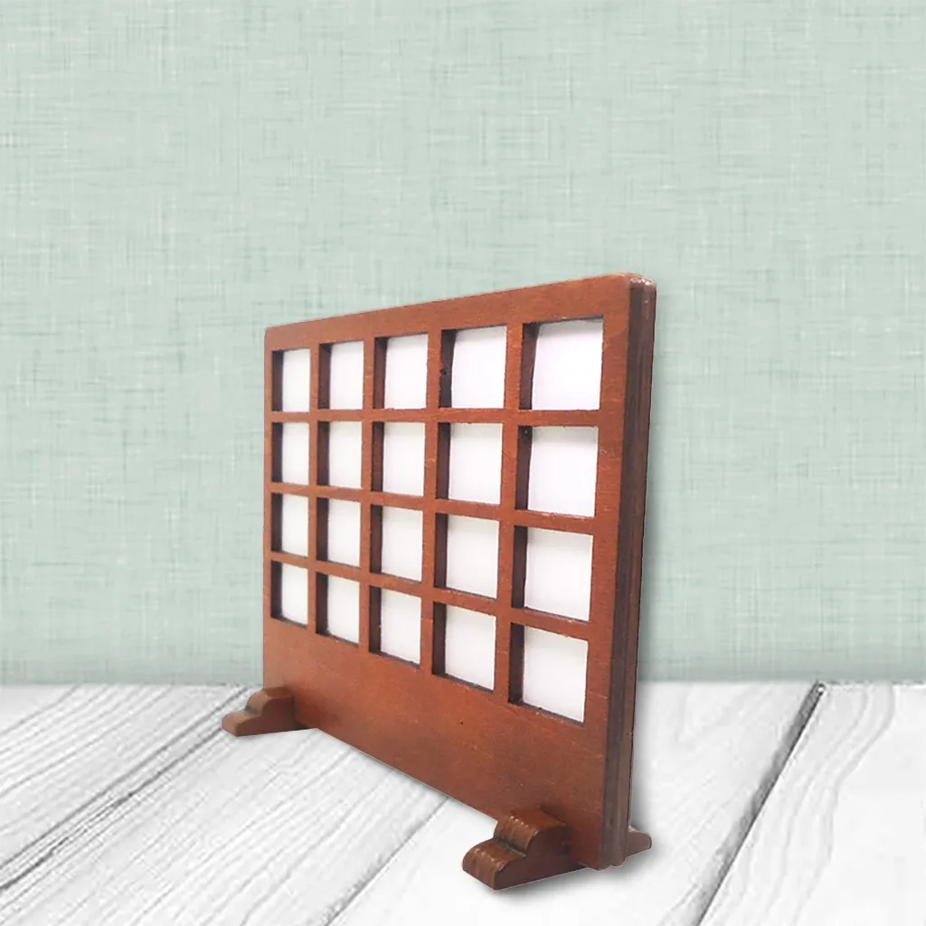 1:12 Ra tio Wooden Doll House Mini Furniture Screen Accessories brinquedos juguetes kids toys игрушки антистресс New 2020 |