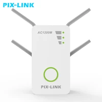 pixlink 1200mbps 2 4ghz 5ghz dual band ap wireless wifi repeater range ac extender repeater router wps with 4 external antennas