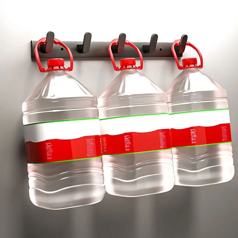 

Punch-free Seamless Space Aluminum Coat Hook Wall-mounted Bathroom Toilet Clothes Coat Towel Hook Sticker Strong Wall G8170