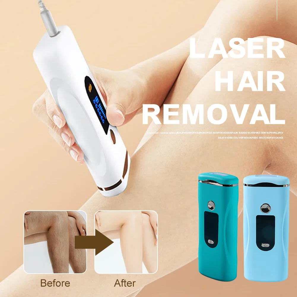 

IPL Hair Removal Device Permanent Painless Hair Remover with Eyeglasses and Shaver for Men Women Home and Travel Use