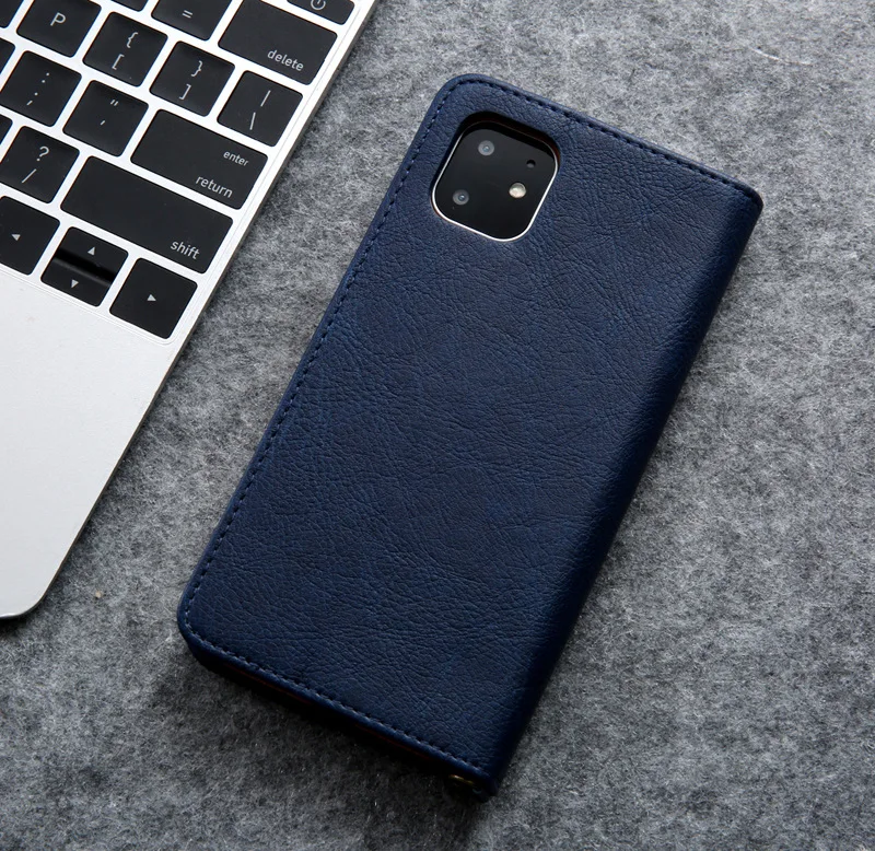 Вращающийся слот для карт чехол-подставка для iphone 11 Pro Max откидной Магнитный кожаный чехол для iphone 6 6S 7 8 Plus X XS Max XR coque