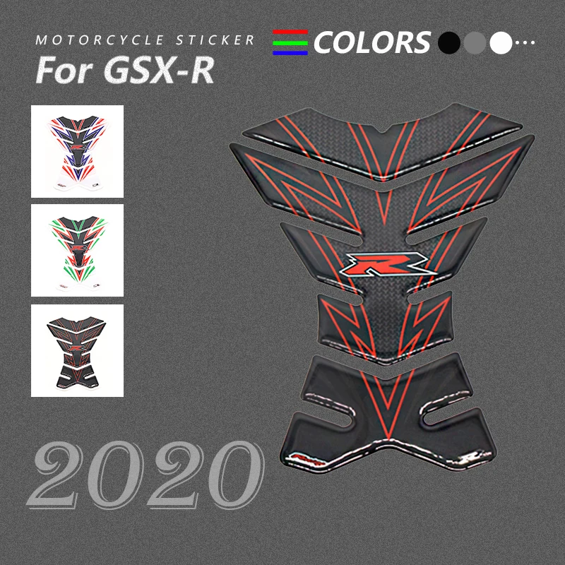

3D Motorcycle Stickers For Suzuki GSXR 1000 750 600 GSX-R K1 K2 K3 K4 K5 K6 K7 K10 Gas Oil Fuel Tank Pad Protector Decal