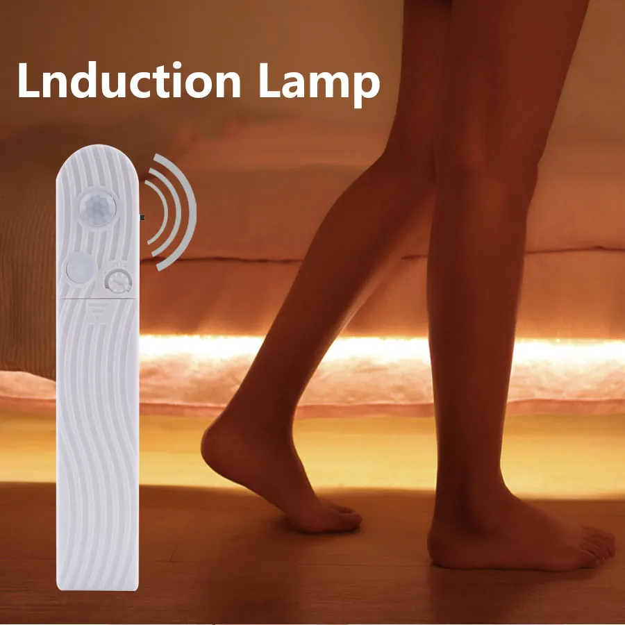 

Induction PIR Light Strip Set 2835 1m 2m 3m Night Light LED Wireless Lamp Waterproof Led Lighting Stripe Tape Set for Bedroom