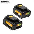 Батарейка Bonacell 18 в20 в для Dewalt, 4000 мАч, MAX XR, сменная батарейка для DCB200, DCB181, DCB182, , DCB201, L50