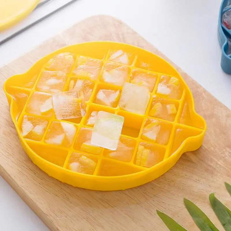 

22 Grid Lemon Ice Grid Food Grade Silicone Ice Tray Mould DIY Ice Grid Food Supplement Ice Box Ice Cream Tools Kitchen Tools