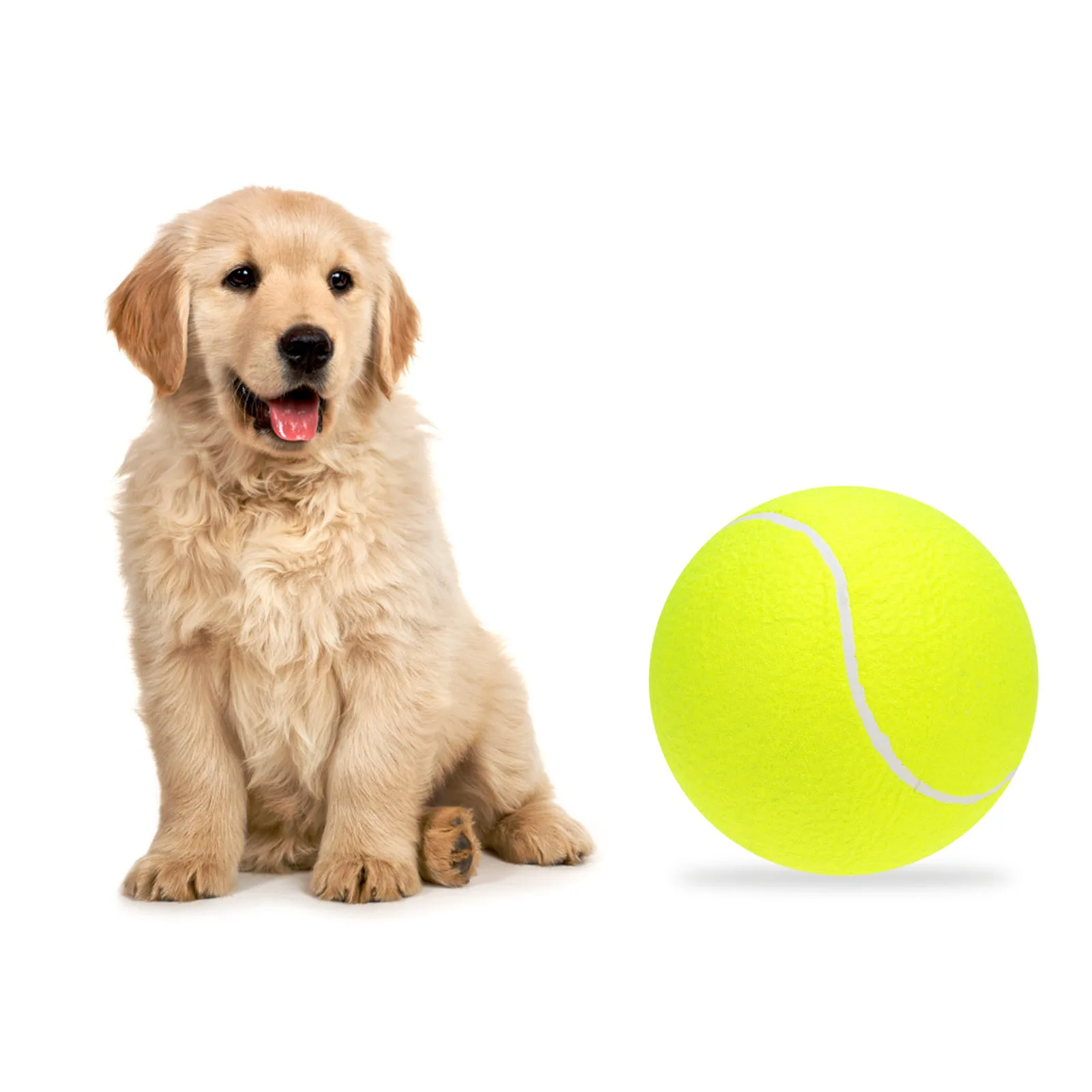 

Гигантский Теннисный мяч для домашних животных, жевательная игрушка, большой надувной Теннисный мяч, подпись Mega Jumbo, строительные принадлеж...
