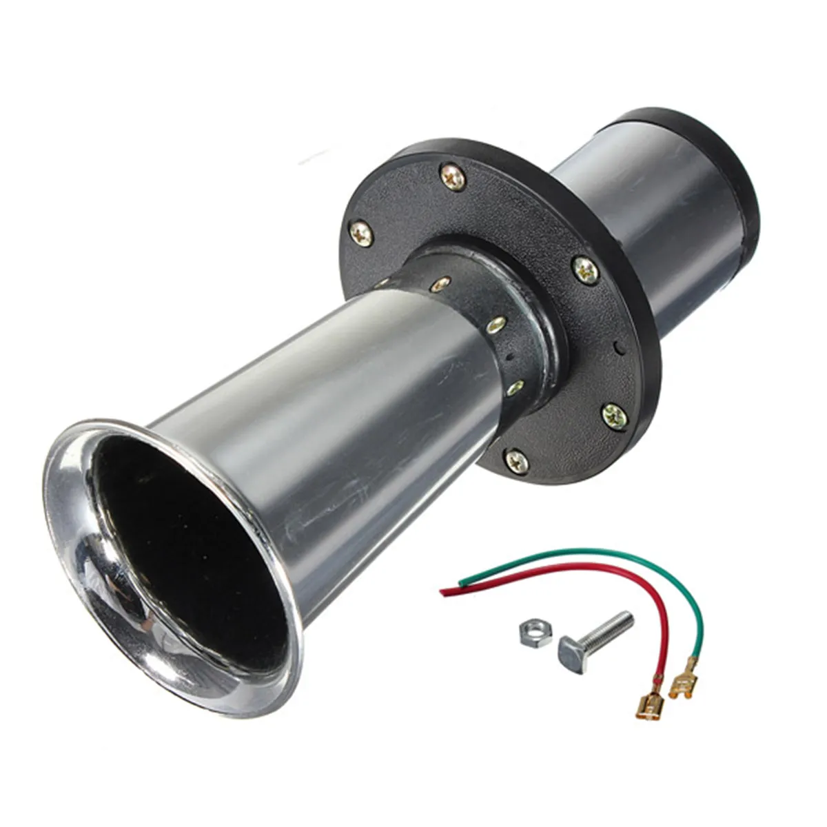 12V 110dB Античная Винтаж автомобиль грузовик Рог AHH-OOO-GAH хром | Автомобили и