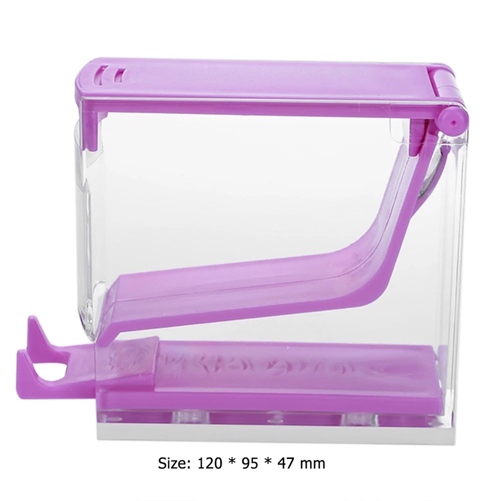 

Dental Orthodontic Cotton Roll Dispenser Save Time and Energy for Convenience Press Type Box Holder Storage Organizer