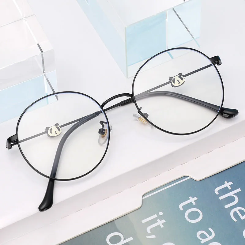 Очки Ahora в металлической оправе для мужчин и женщин модные круглые оптические