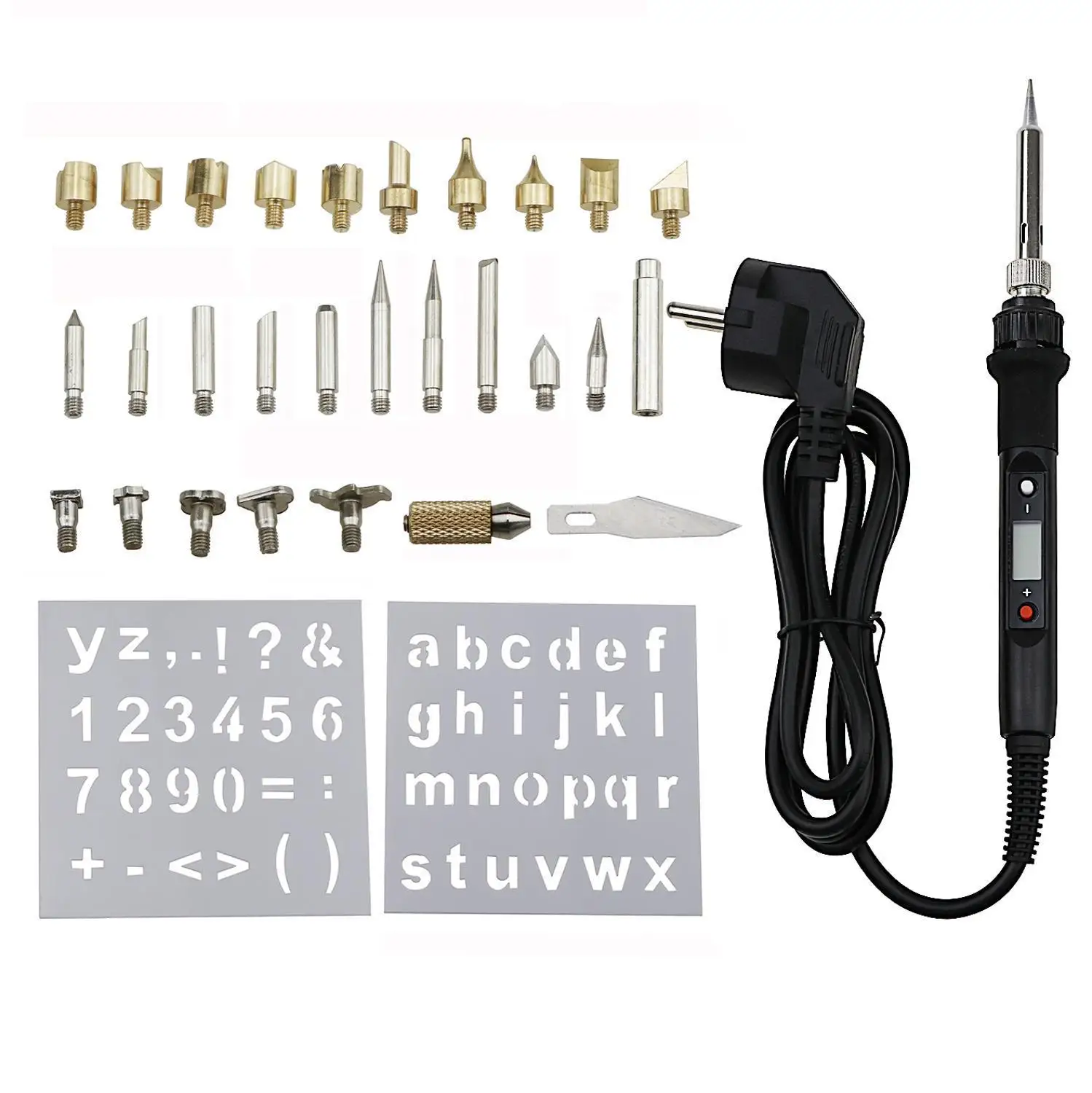 60 Вт 80 Набор для ремонта деревянных изделий с регулируемой