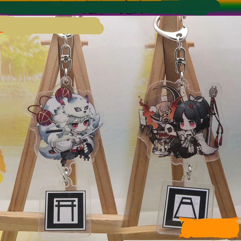1 шт. брелок с принтом аниме Onmyoji Game tammo no Mae подвеской реквизит для косплея