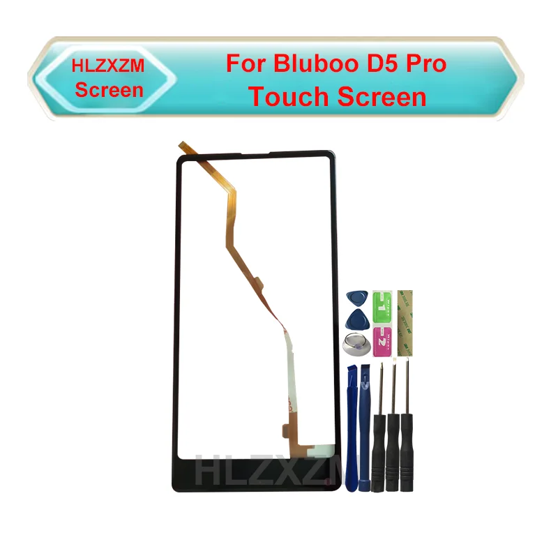 

Для Bluboo D5 Pro Сенсорный экран без ЖК-дисплея дигитайзер сенсор Замена с инструментами