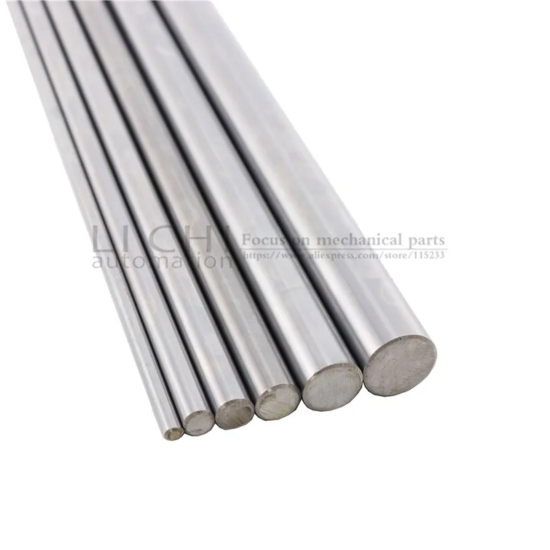 Линейный вал для 3D принтера 2 шт. 6 мм 8 10 12 16 8x400 мм|6mm shaft|3d printer shaftlinear shaft 8mm 400mm |