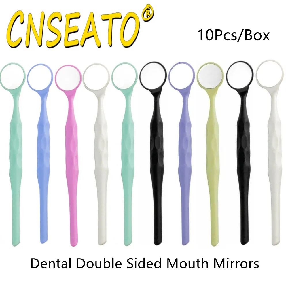 10 шт. стоматологический двухсторонний рефлектор с фронтальной поверхностью