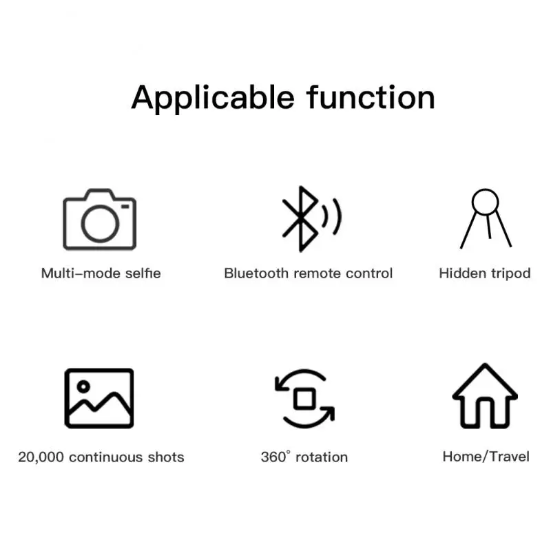 Универсальная Портативная селфи-Палка с Bluetooth штатив раздвижной монопод