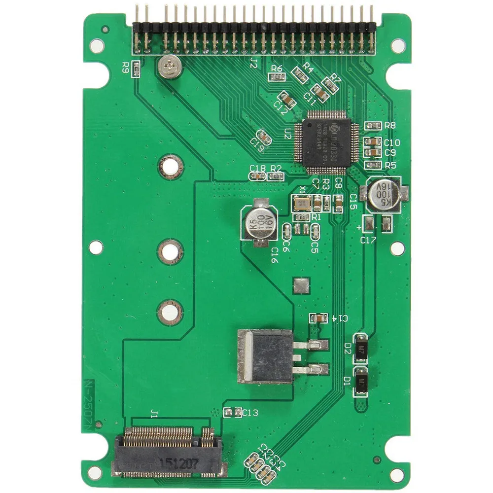 M.2 NGFF SATA B Ключ SSD до 2 5 &quotIDE 44pin адаптер конвертер с Чехол|Компьютерные кабели и