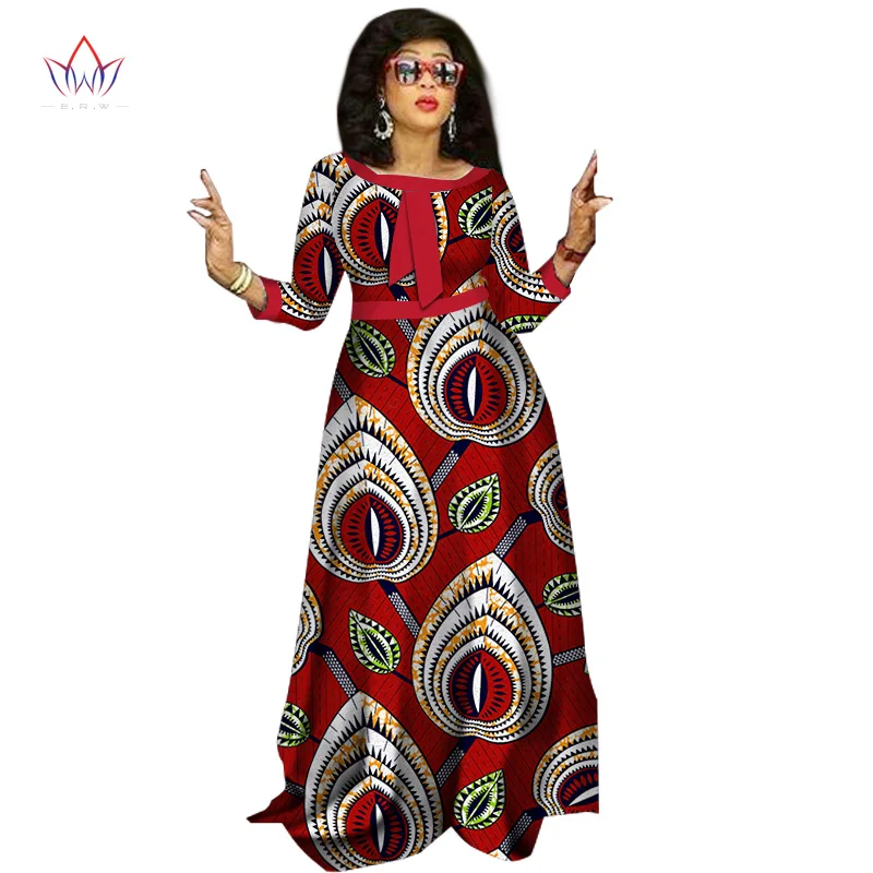 2017 г. в африканском стиле платья для Дамская Мода Дизайн Дашики женщин Базен Riche О