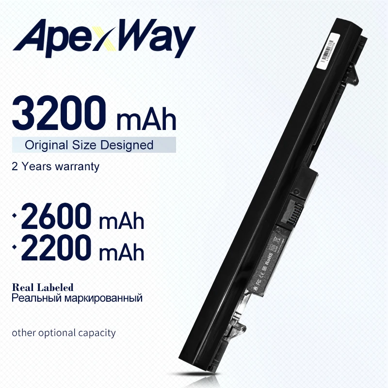 Аккумулятор для ноутбука 14 8 в RA04 Hp ProBook 430 G2 G1 E5H00PA H6L28AA HSTNN IB4L 707618 121 768549 001 3200 мАч 4