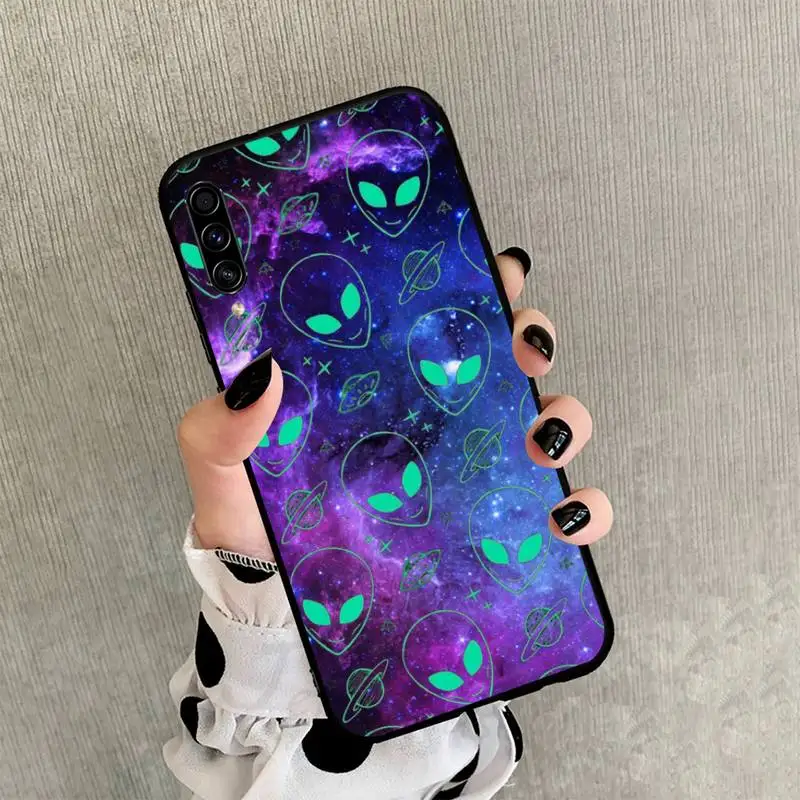 

Space star alien Phone Case For Samsung galaxy S 21 20 10 8 A 51 71 50 21s 70 40 20 20e note 10 plus Ultra 5g fe