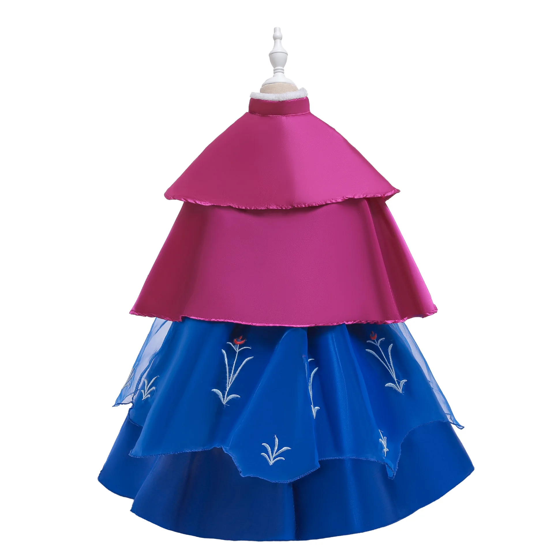 Платье для девочек с героями мультфильма Холодное сердце платье на Рождество и