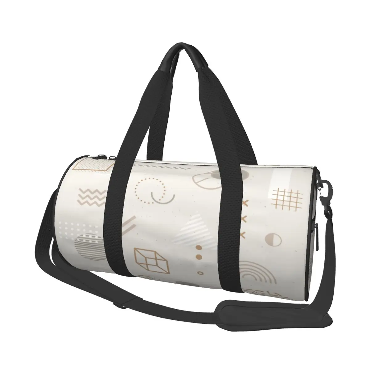 

Travel Bag Large Capacity Luggage Duffle Bag Tone Memphis Leisure Handbag Shoulder Bag Overnight Weekend Bag