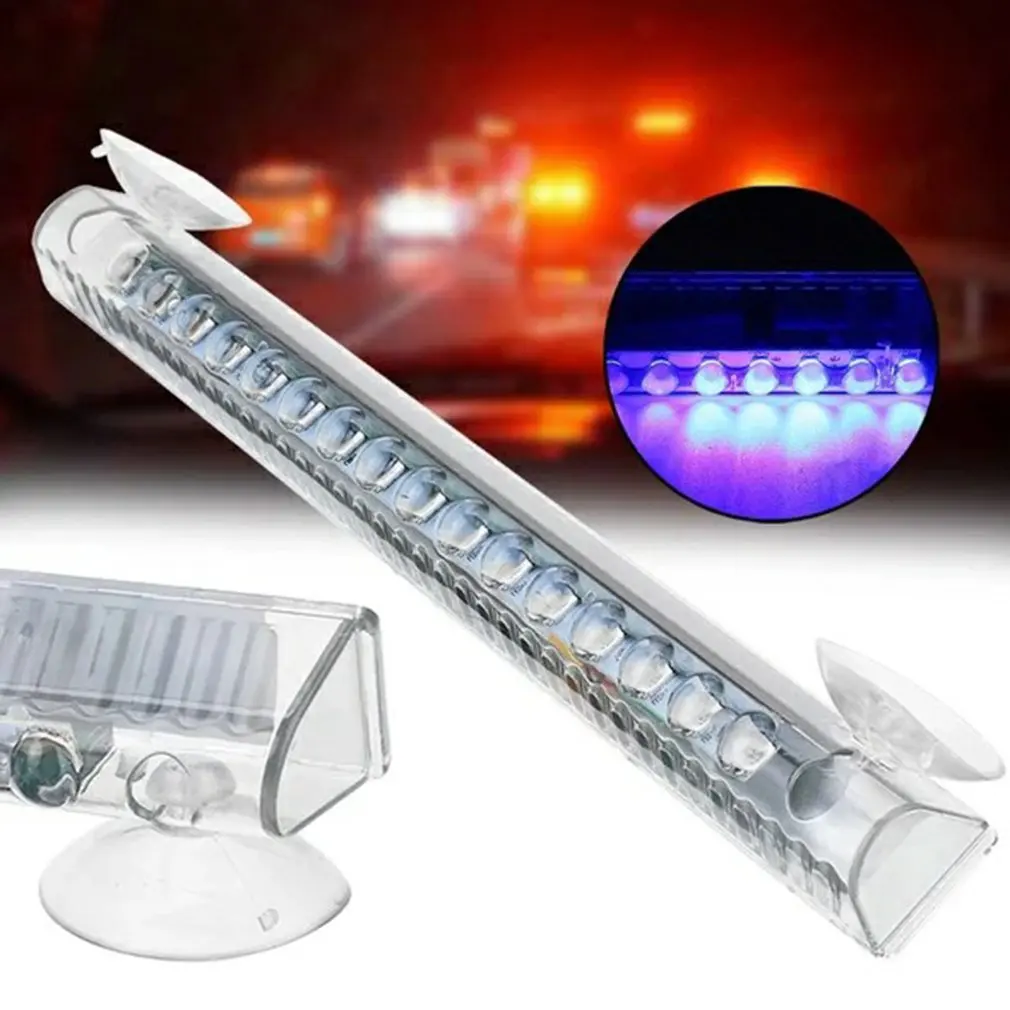 Multifunctional Emergency Warning Light 16LED Decorative Lights Automobile Solar Strobe Anti-Collision | Безопасность и защита