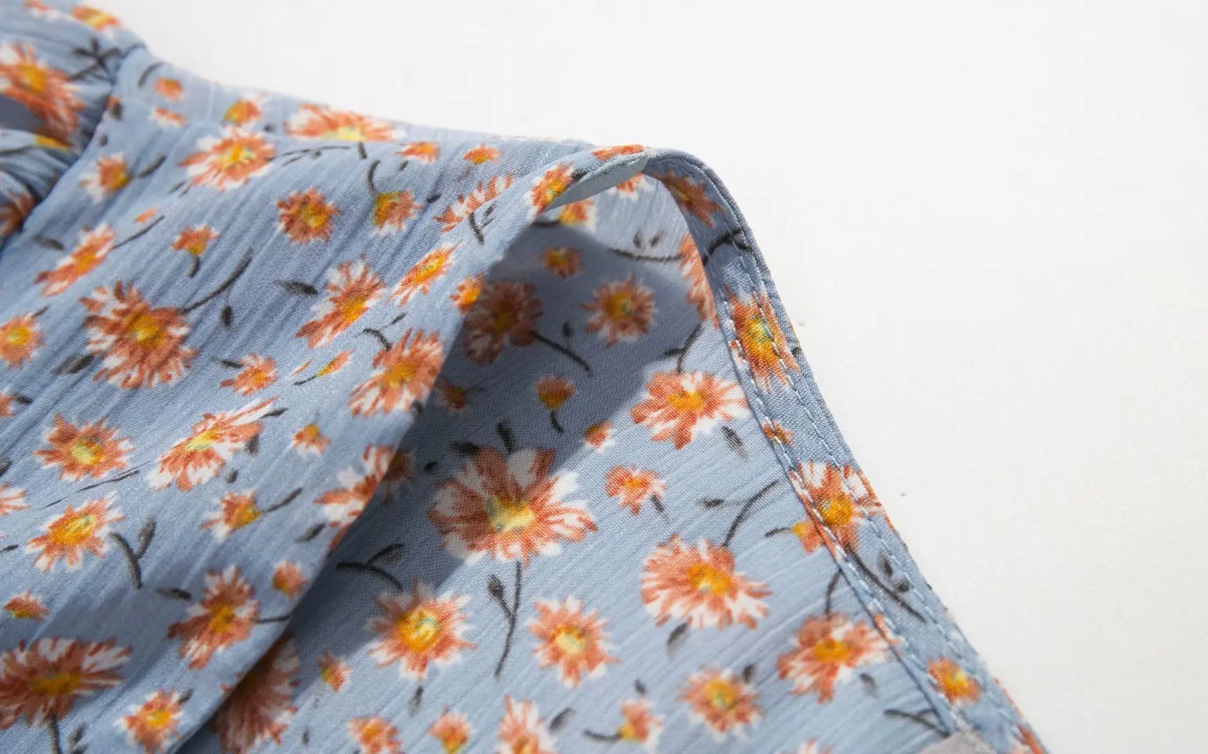 Женская Цветочная рубашка с квадратным вырезом и коротким рукавом 2020 | одежда