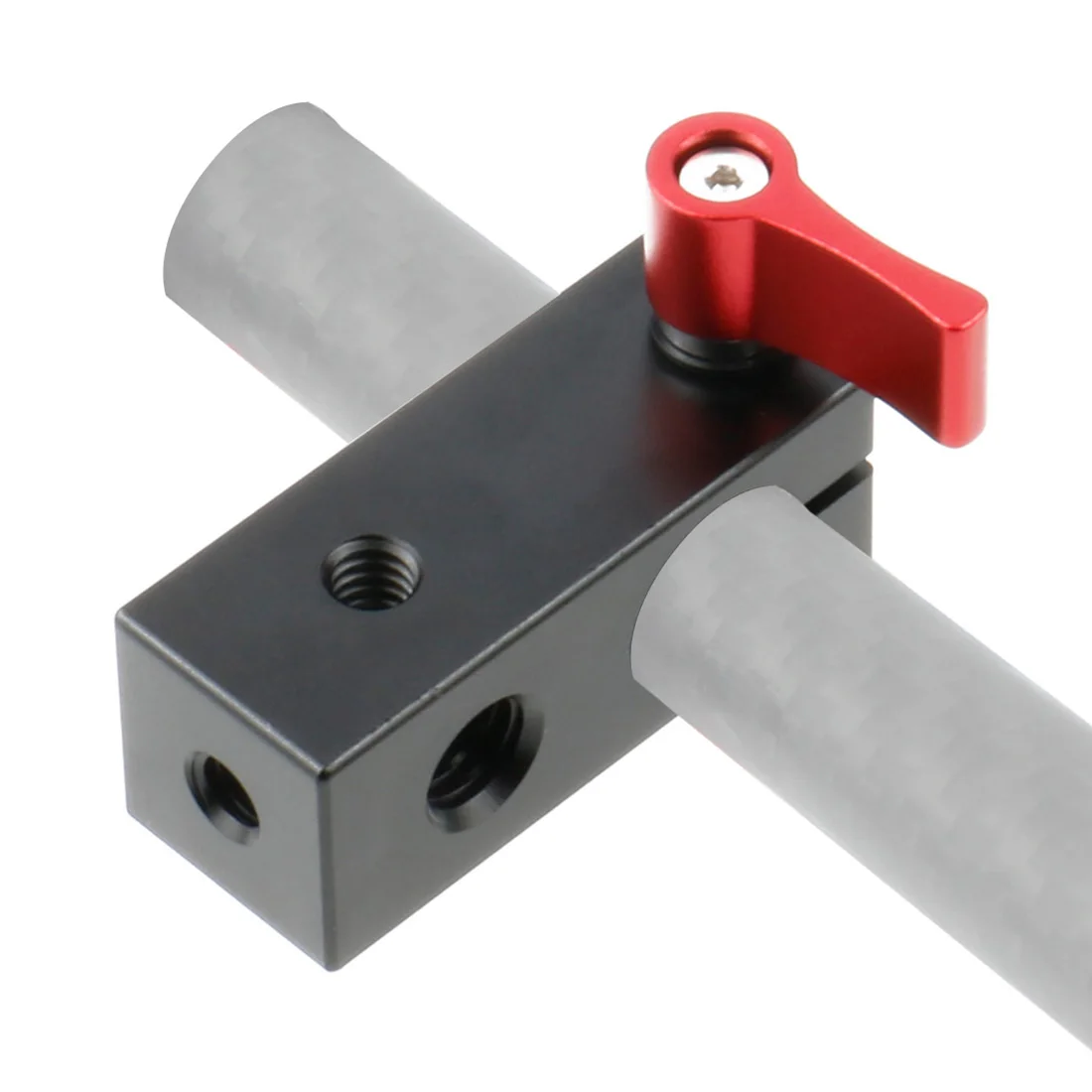 BGNing 15 мм одиночный рельсовый зажим Крепление стержень соединитель Адаптер с