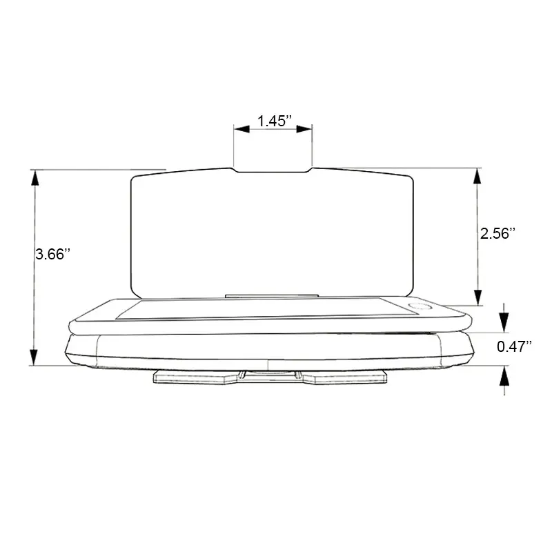 Прямая поставка новый автомобильный gps телефон HUD мобильный навигационный