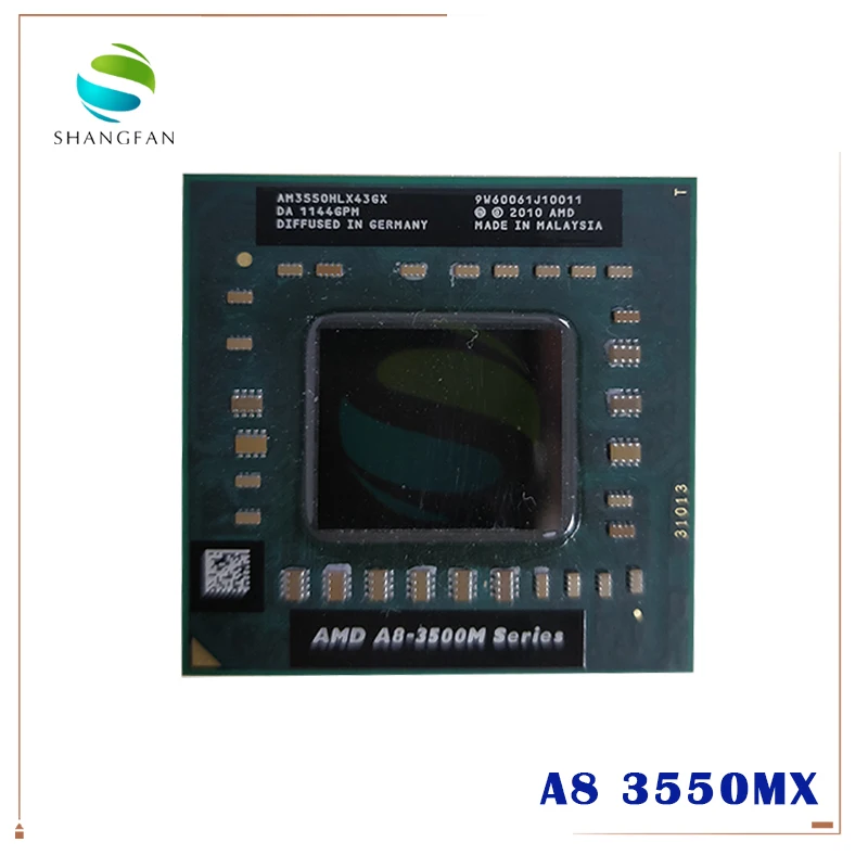 AMD A8 3500M серии записные книжки 3550MX AM3550HLX43GX 4 ядра/2 0G/4 м гнездо FS1 722 оперативной