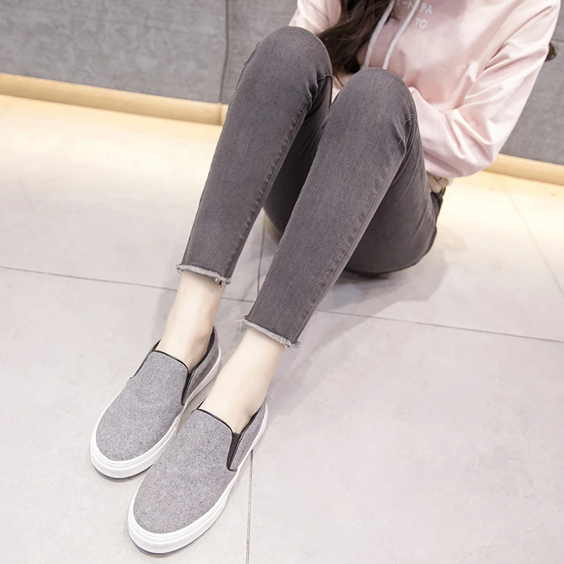 

2021 Thin Leggings Women Tight Straight Jeans Female Gary Streetwear Skinny Cropped Trousers Lady Autumn Pencil Length Pants